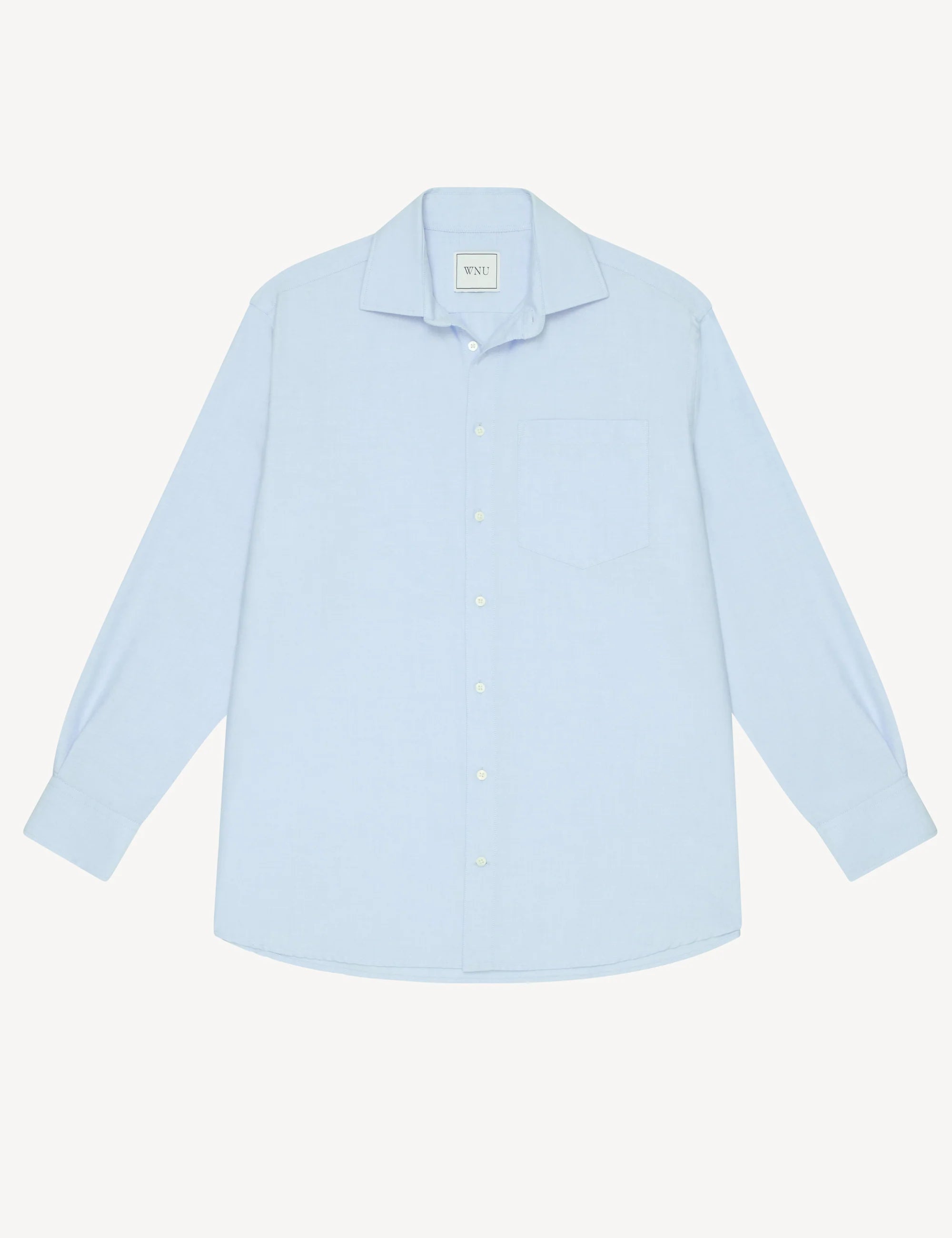 The Oversized: Oxford, Celeste Blue