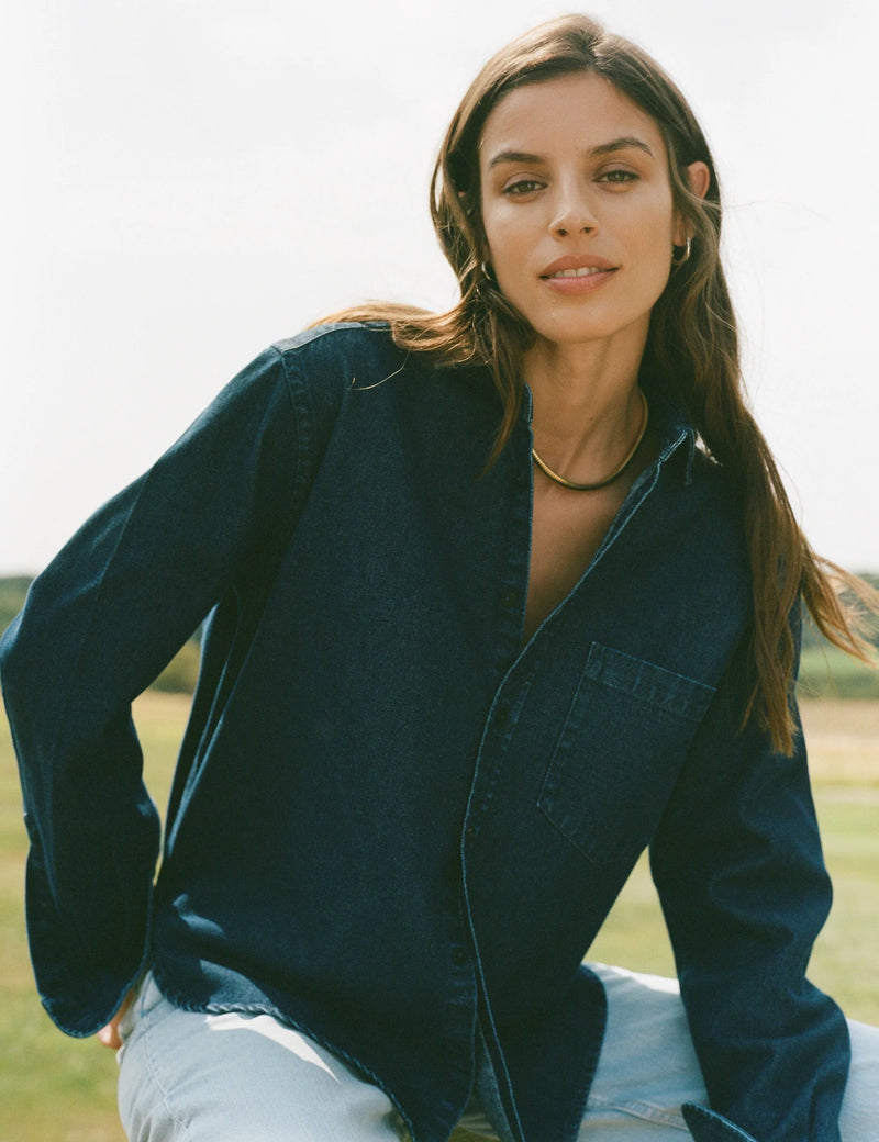 The Classic: Denim, Indigo – With Nothing Underneath
