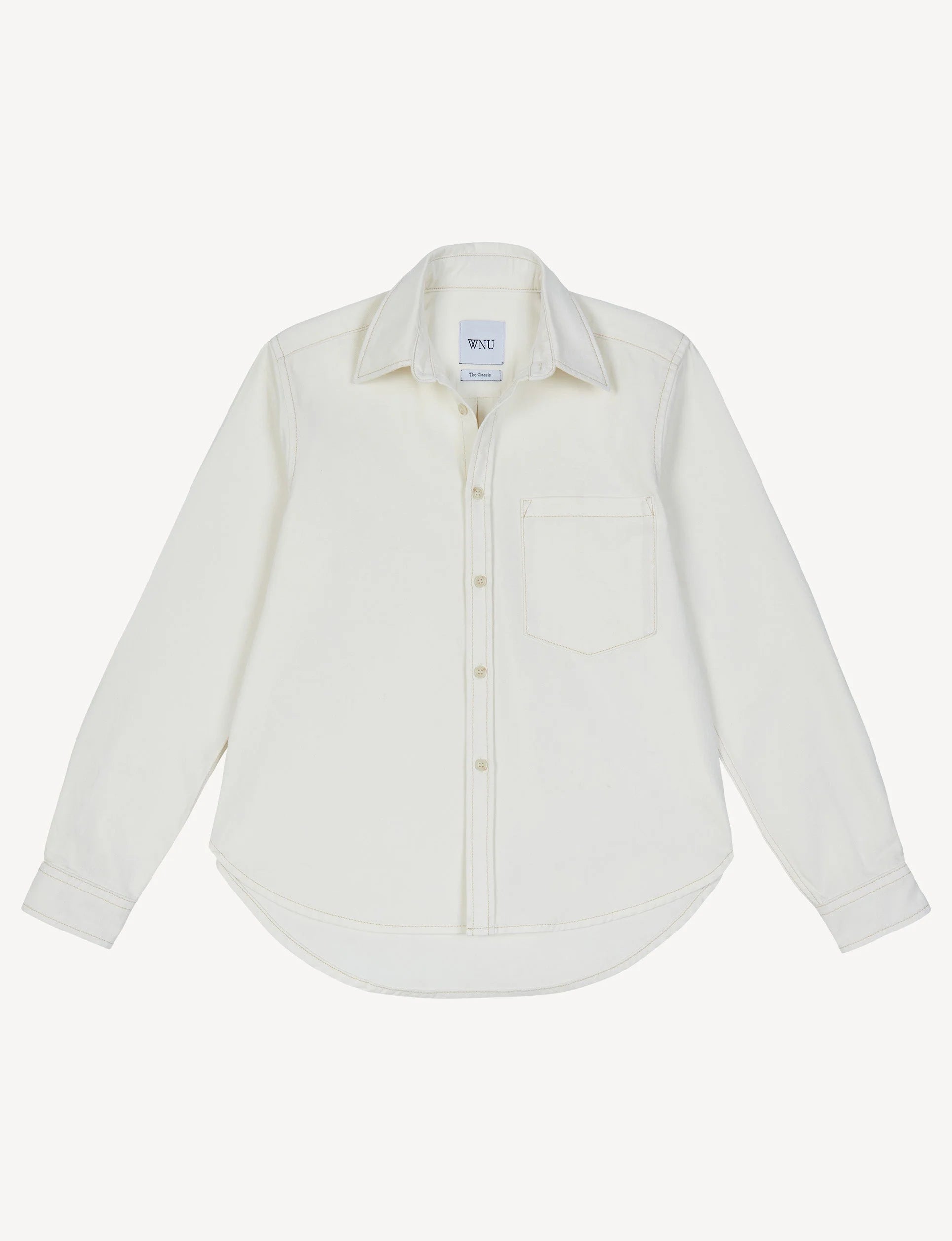 The Classic: Denim, Off-White