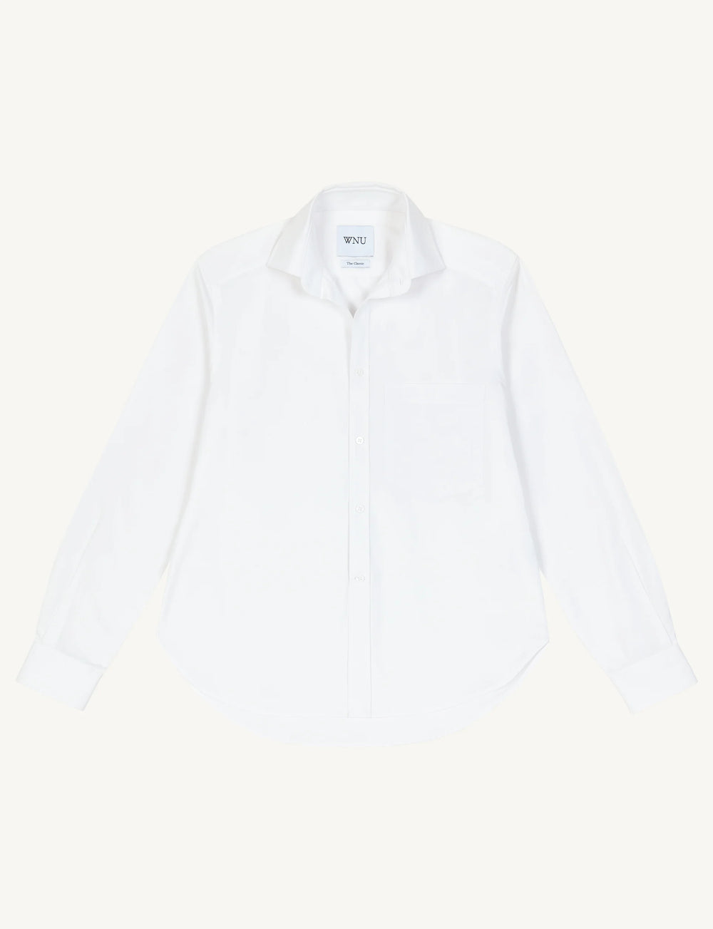 The Classic: Fine Poplin, White