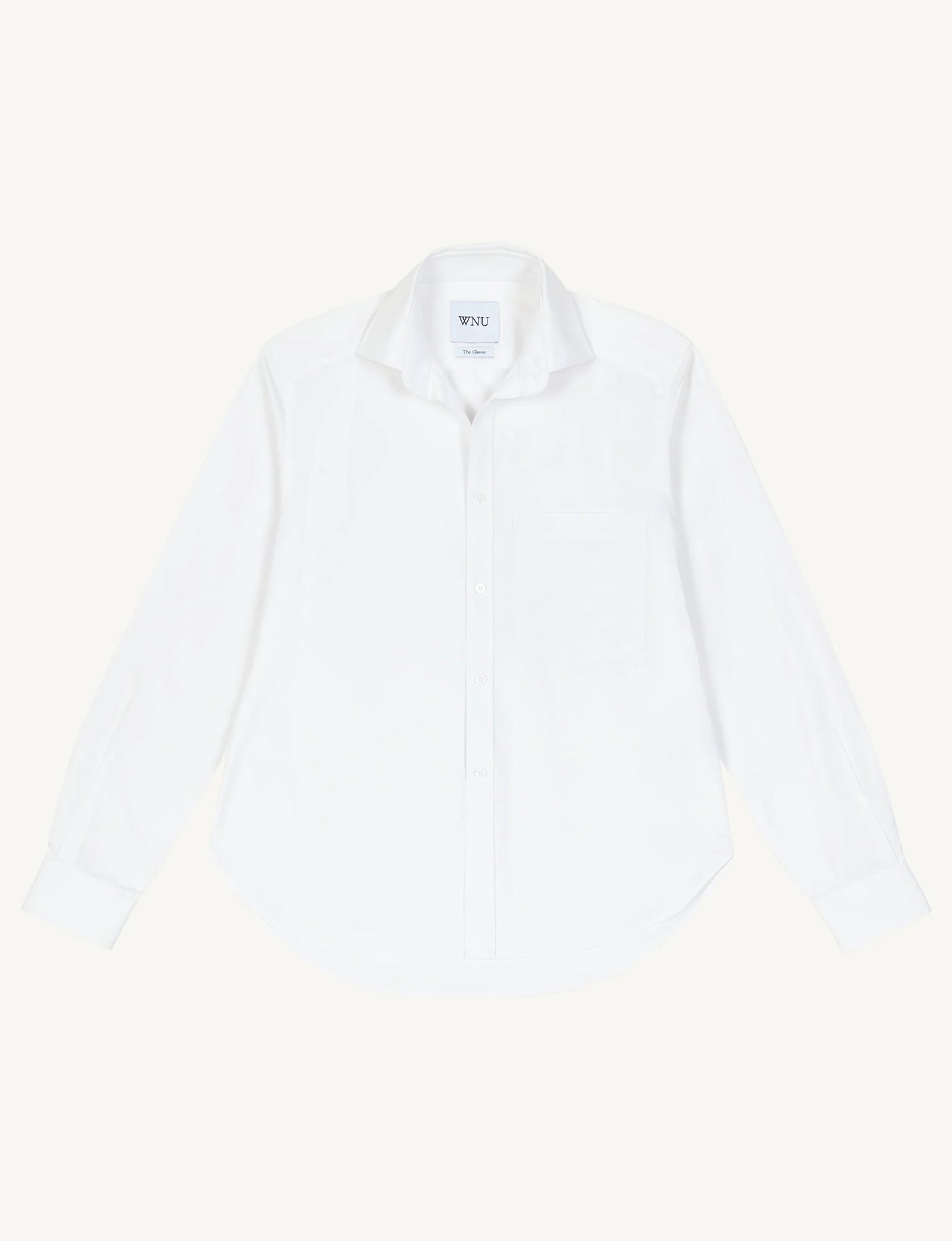 The Classic: Fine Poplin, White