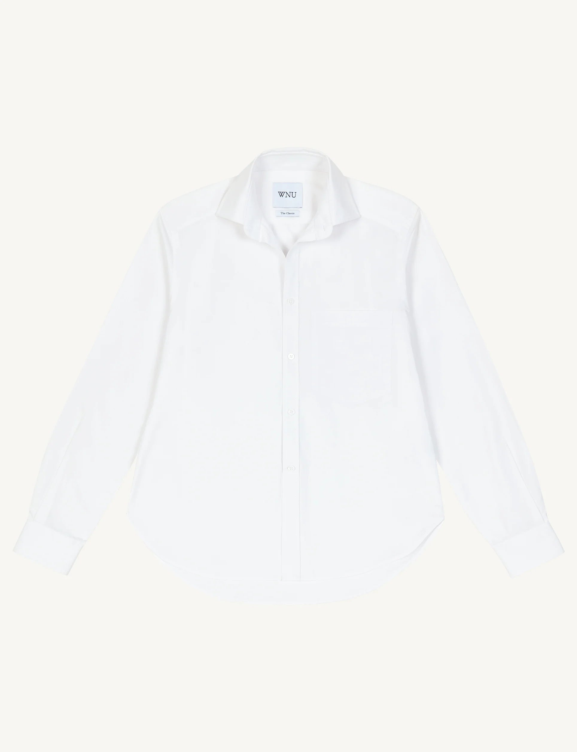 The Classic: Fine Poplin, White