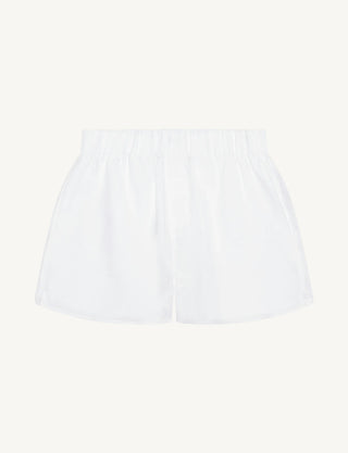 The Boxer: Linen, White