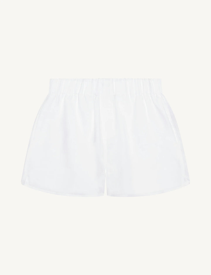 The Set: Linen White Shirt & Boxer