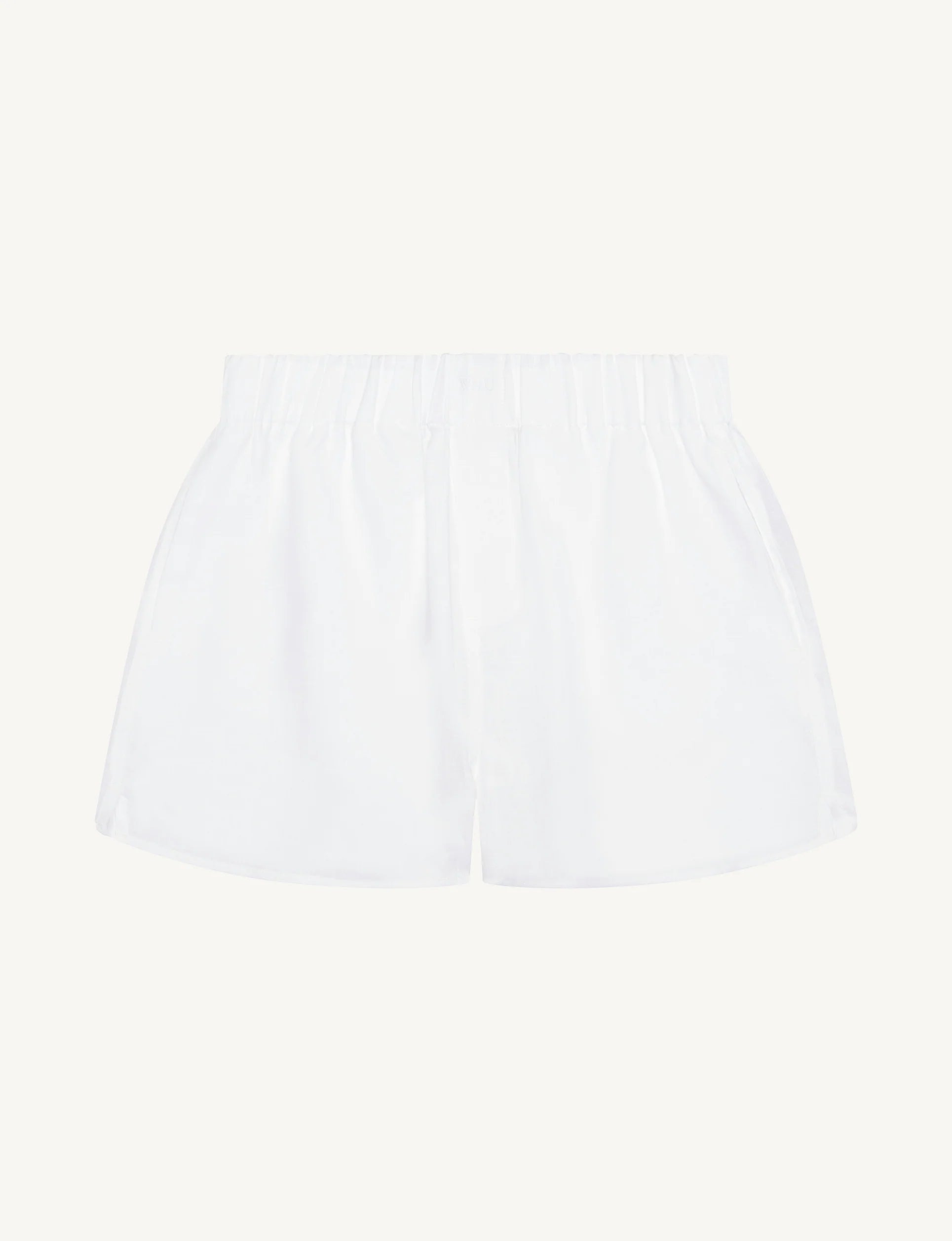 The Boxer: Linen, White