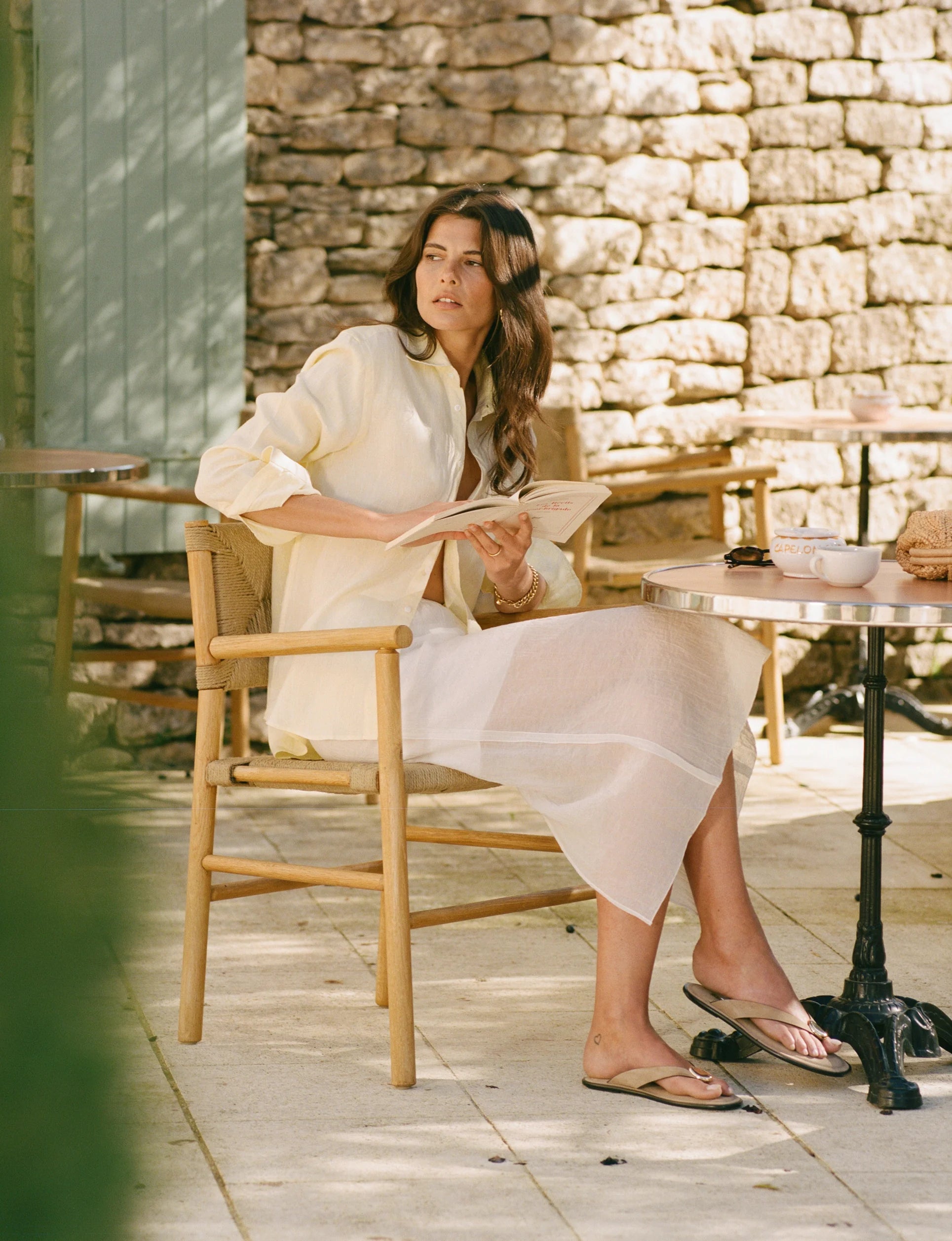 The Boyfriend: Linen, Lemon Yellow