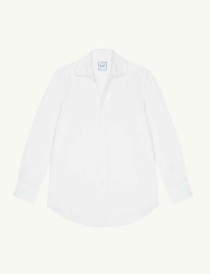 The Set: Linen White Shirt & Boxer