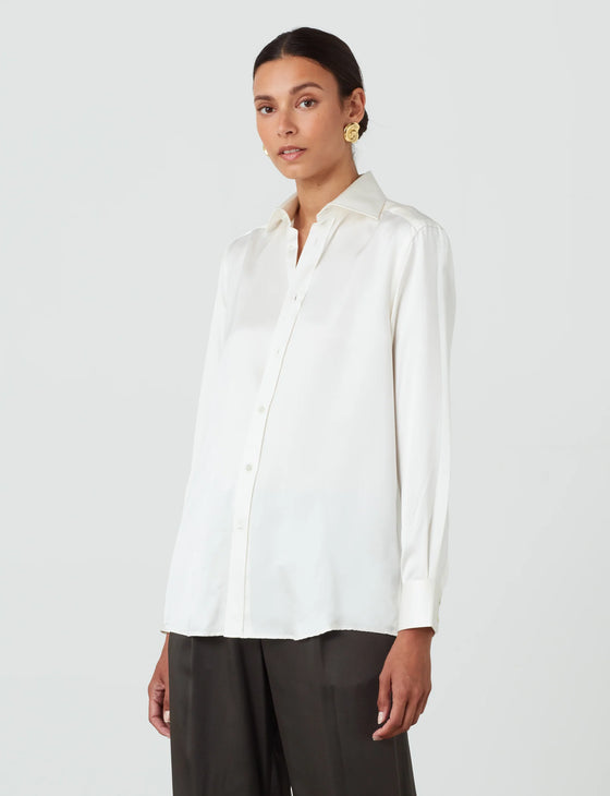 The Boyfriend: Silk Satin, Pearl