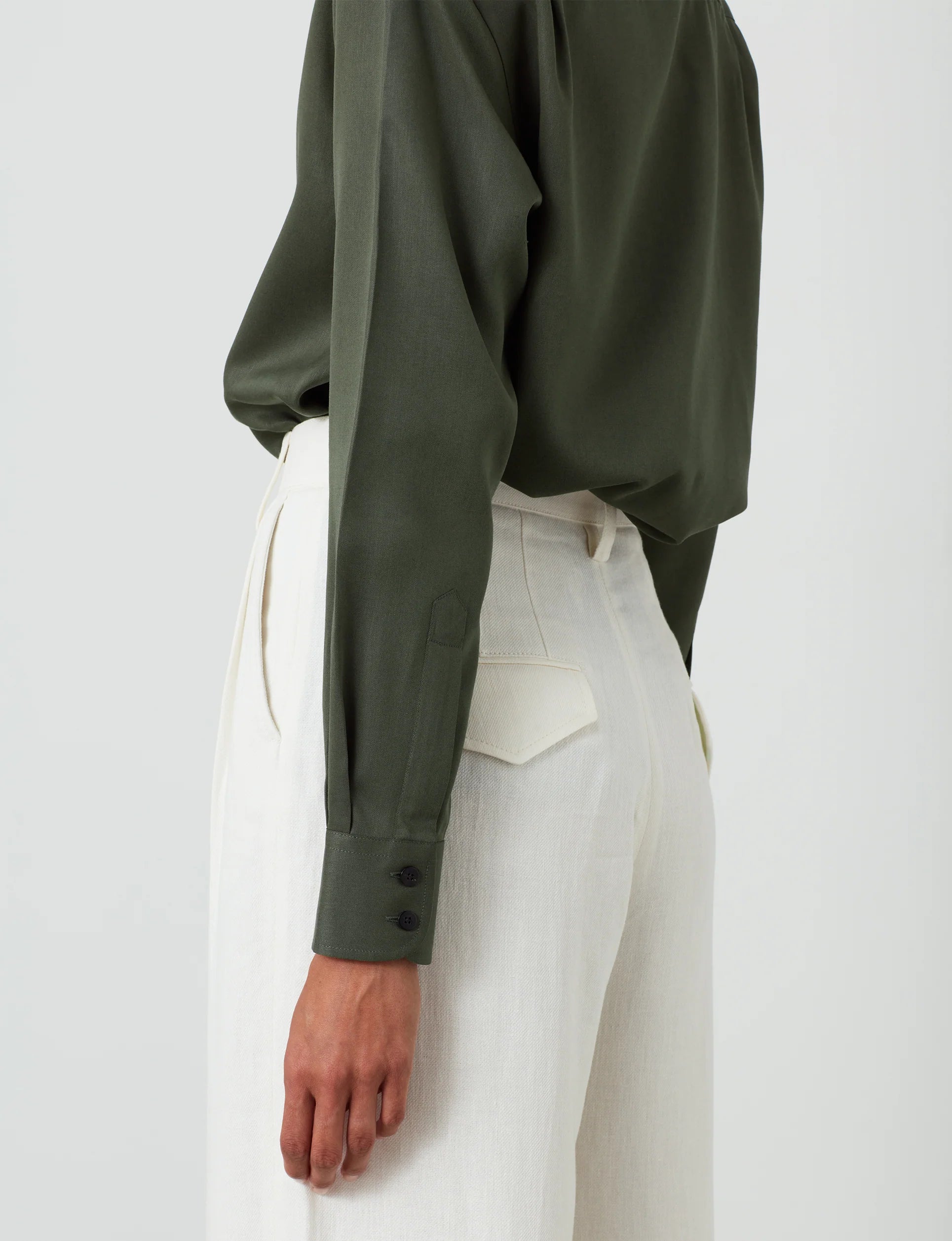 The Boyfriend: TENCEL™ Lyocell, Khaki