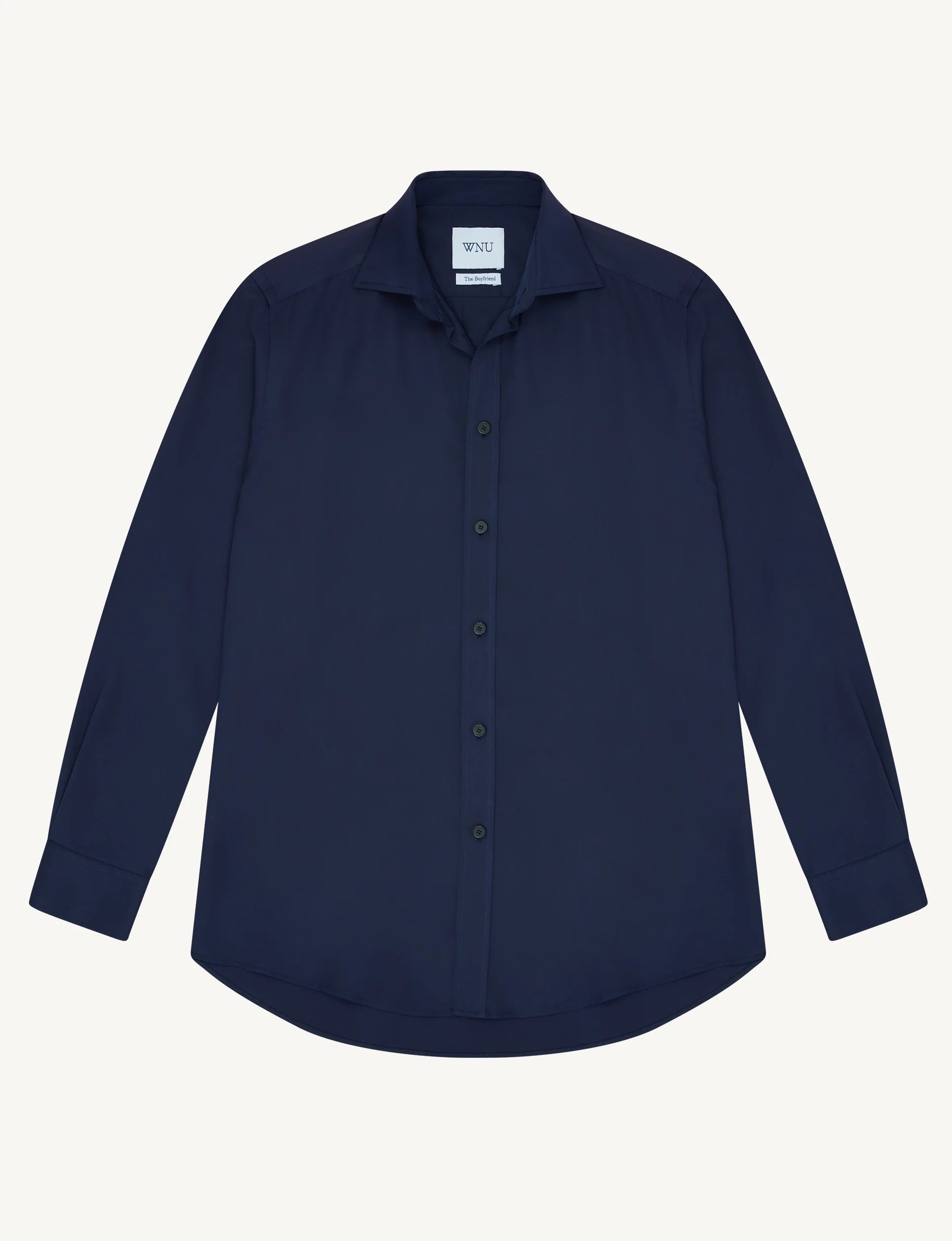 The Boyfriend: TENCEL™ Lyocell, Navy Blue
