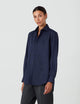 The Boyfriend: TENCEL™ Lyocell, Navy Blue