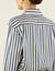 The Boyfriend: TENCEL™ Lyocell, Navy Blue Stripe