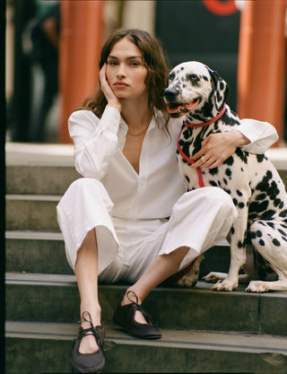 The Boyfriend: TENCEL™ Lyocell, Off-White