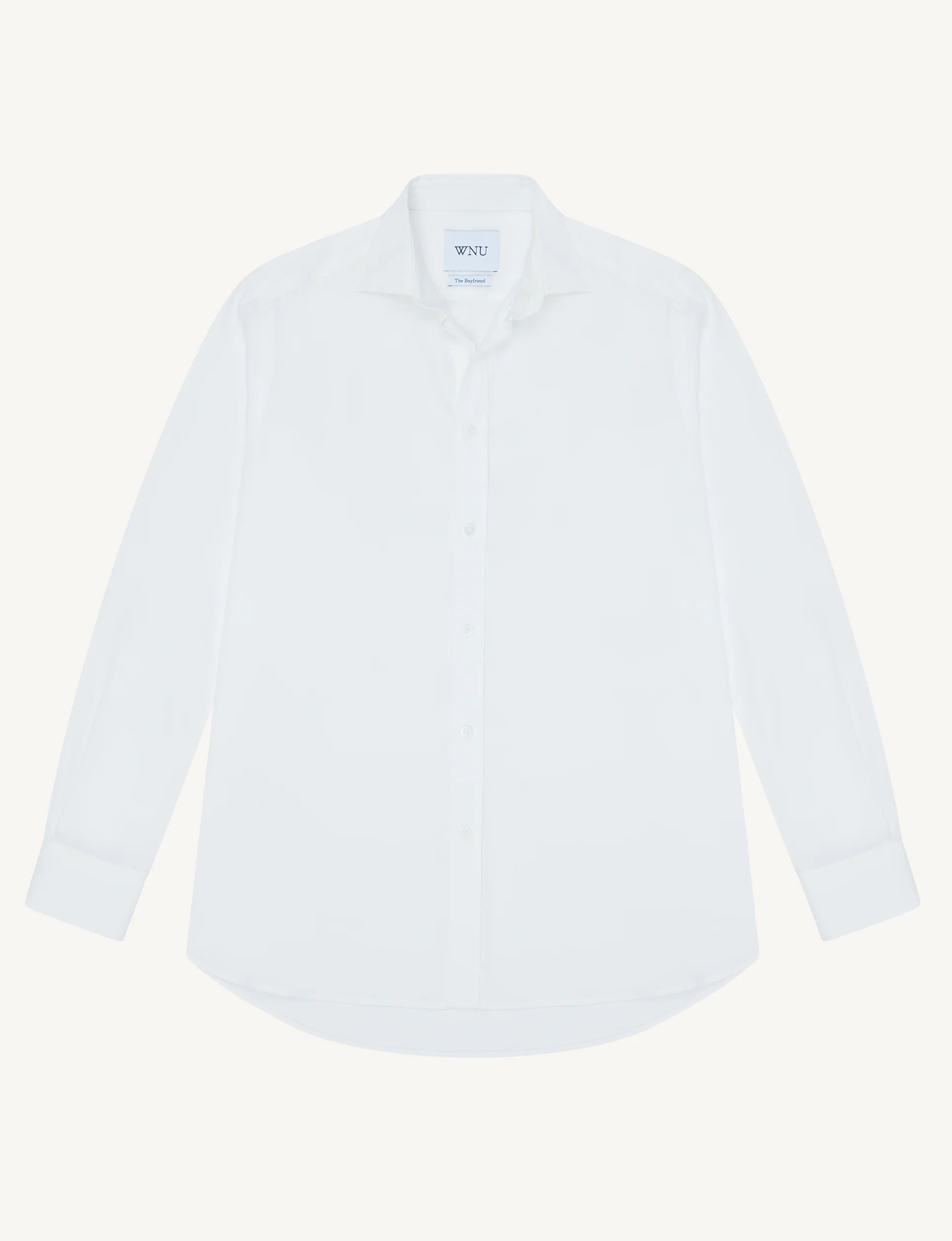 The Boyfriend: TENCEL™ Lyocell, Off-White