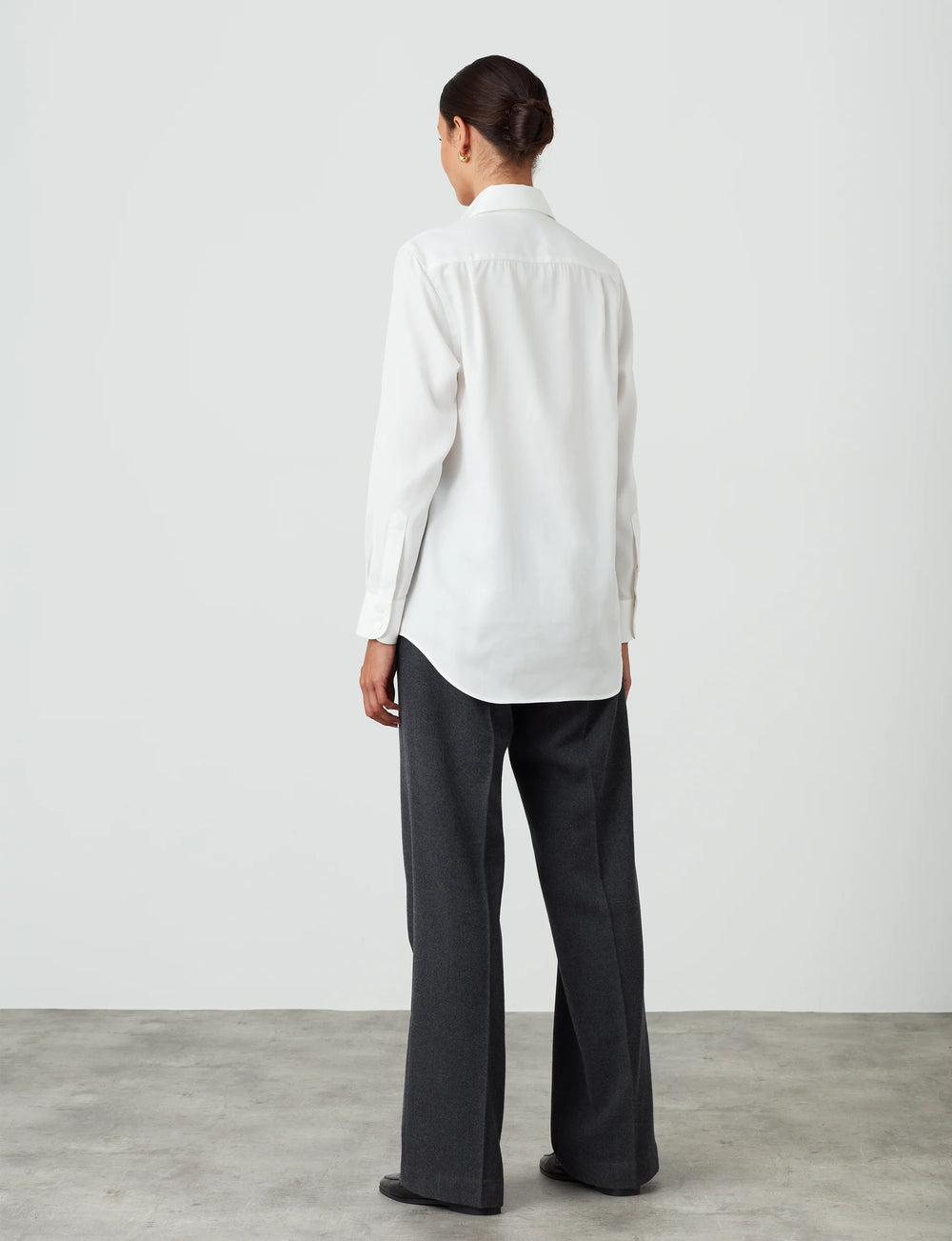 The Boyfriend: TENCEL™ Lyocell, Off-White