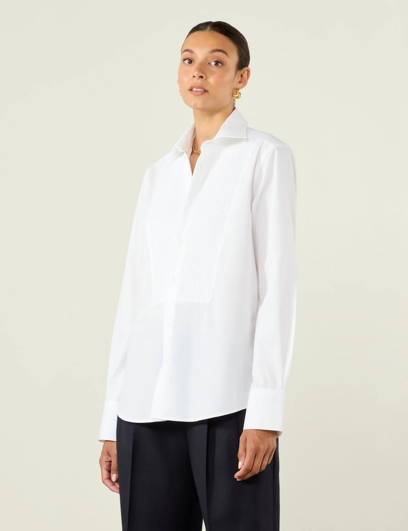 The Dress Shirt: Poplin, White The Dress Shirt: Poplin, White
