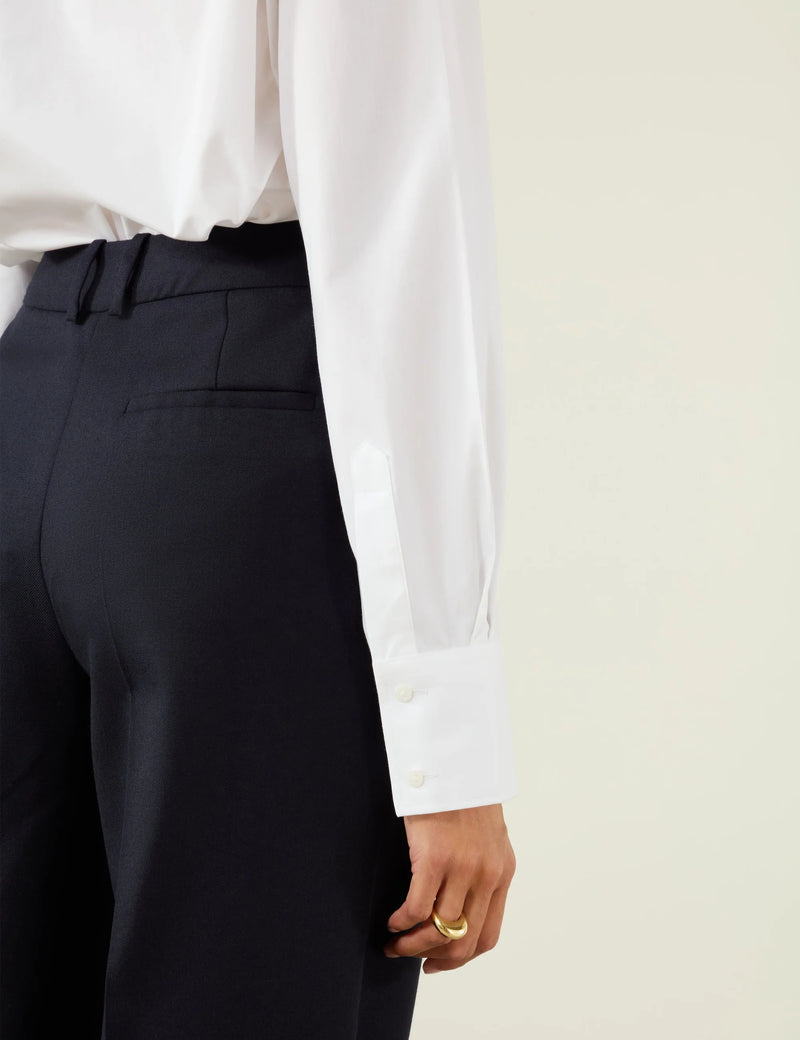white shirt under dress The Dress Shirt: Poplin, White – With Nothing Underneath