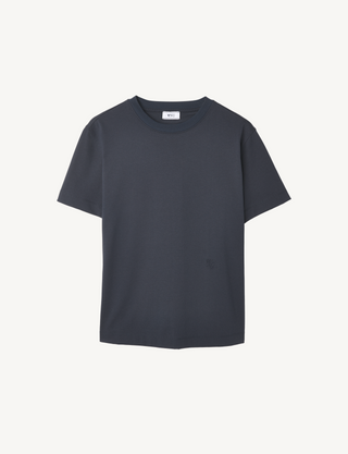 Soho T-Shirt: Cotton Jersey, Navy