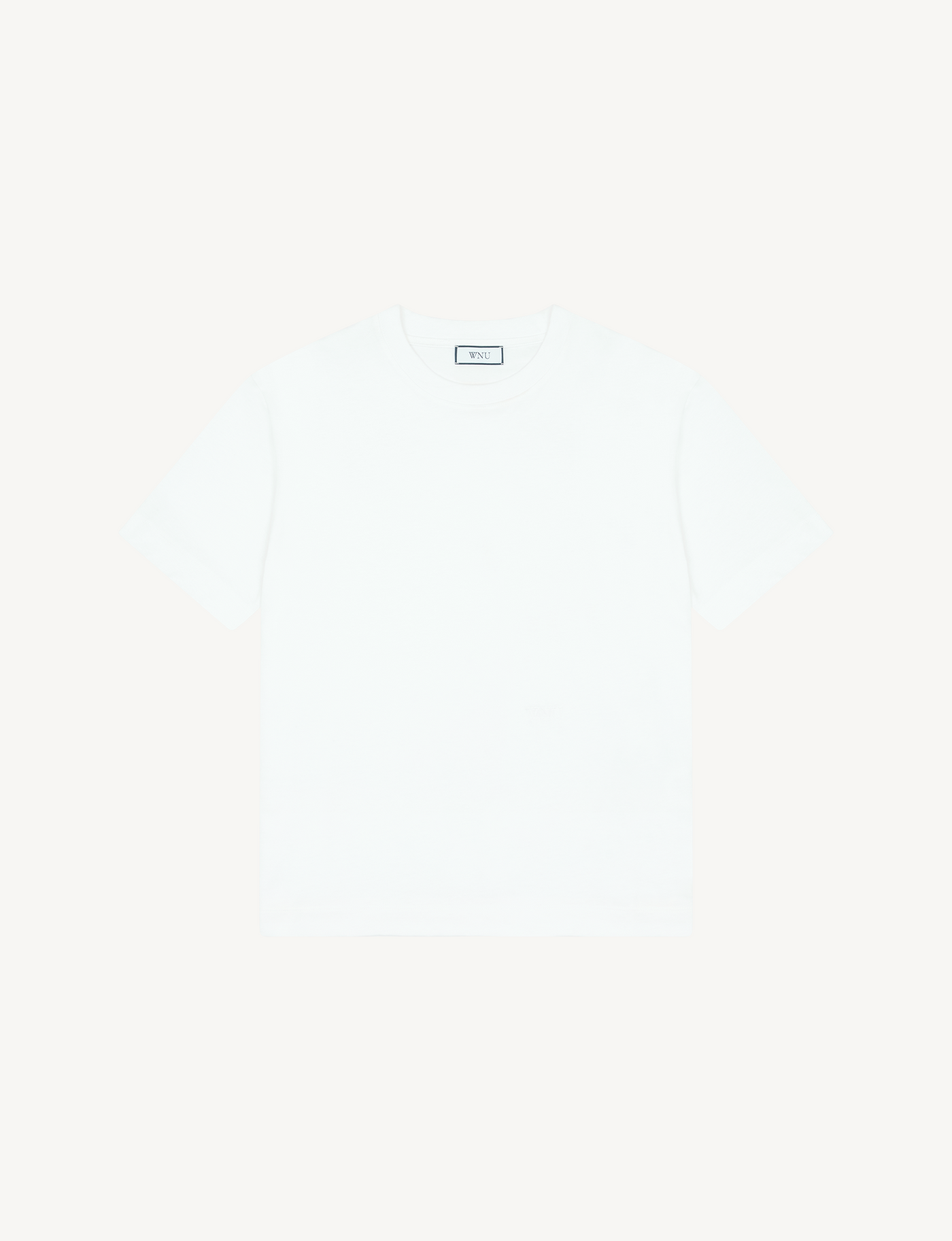 Soho T-Shirt: Cotton Jersey, White