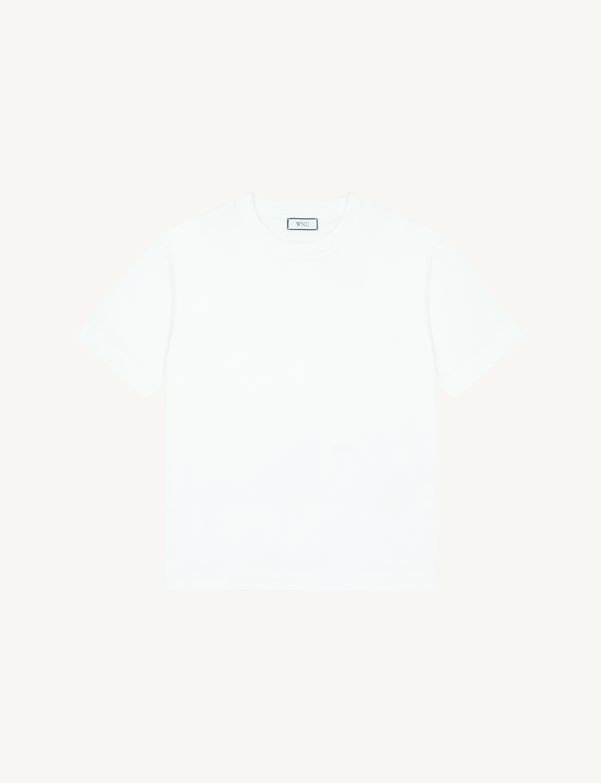 Soho T-Shirt: Cotton Jersey, White