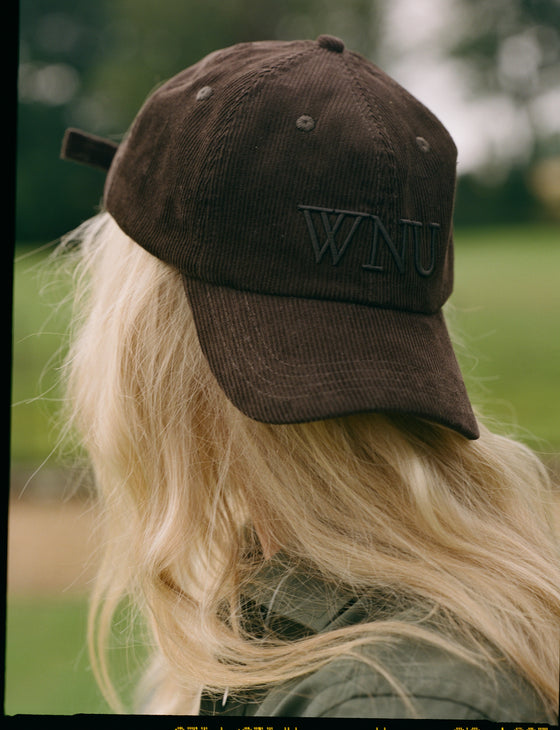 The Cap: Cotton Corduroy, Chocolate
