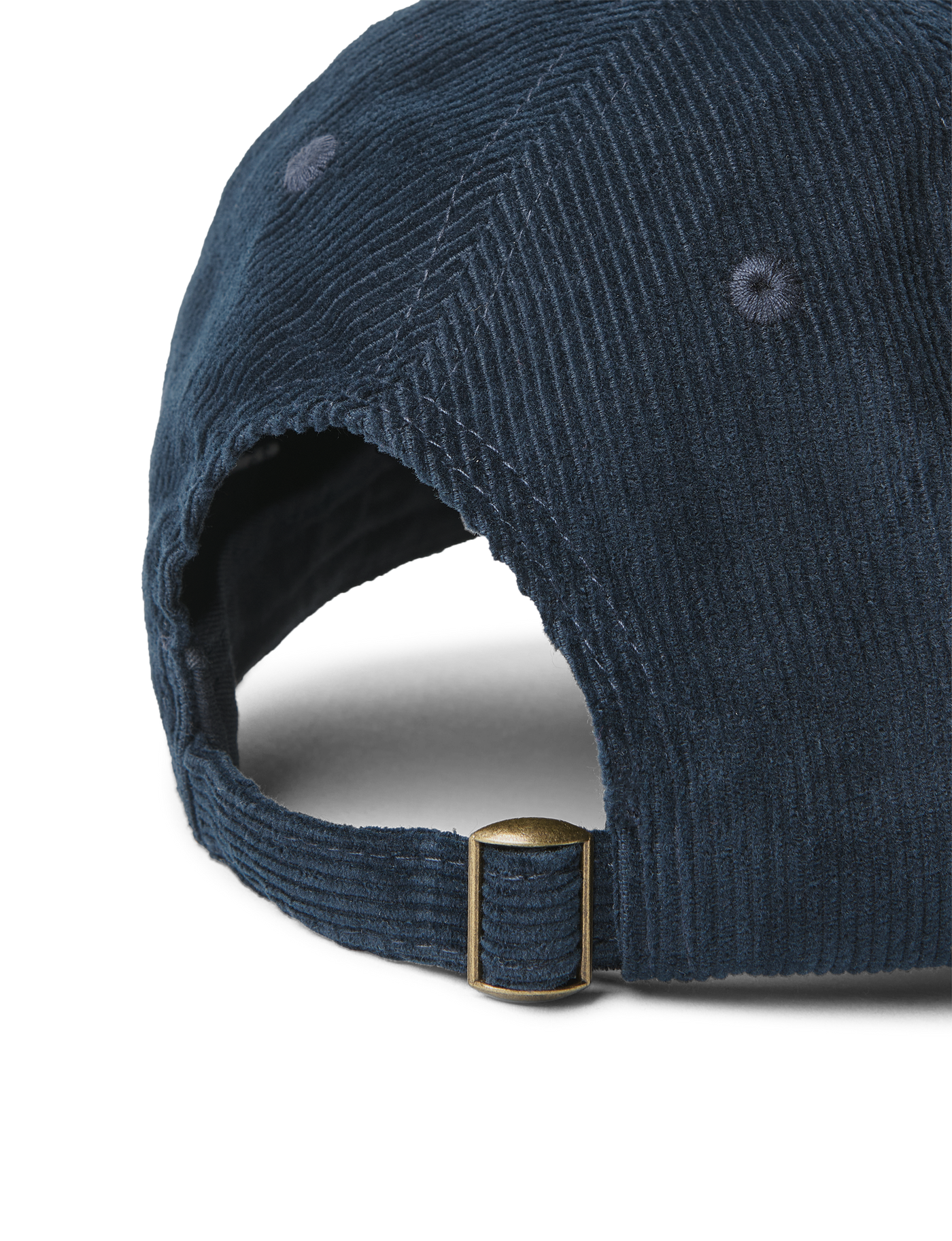 The Cap: Cotton Corduroy, Navy Blue – With Nothing Underneath