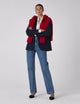 Hutton Blazer: Wool, Navy Blue
