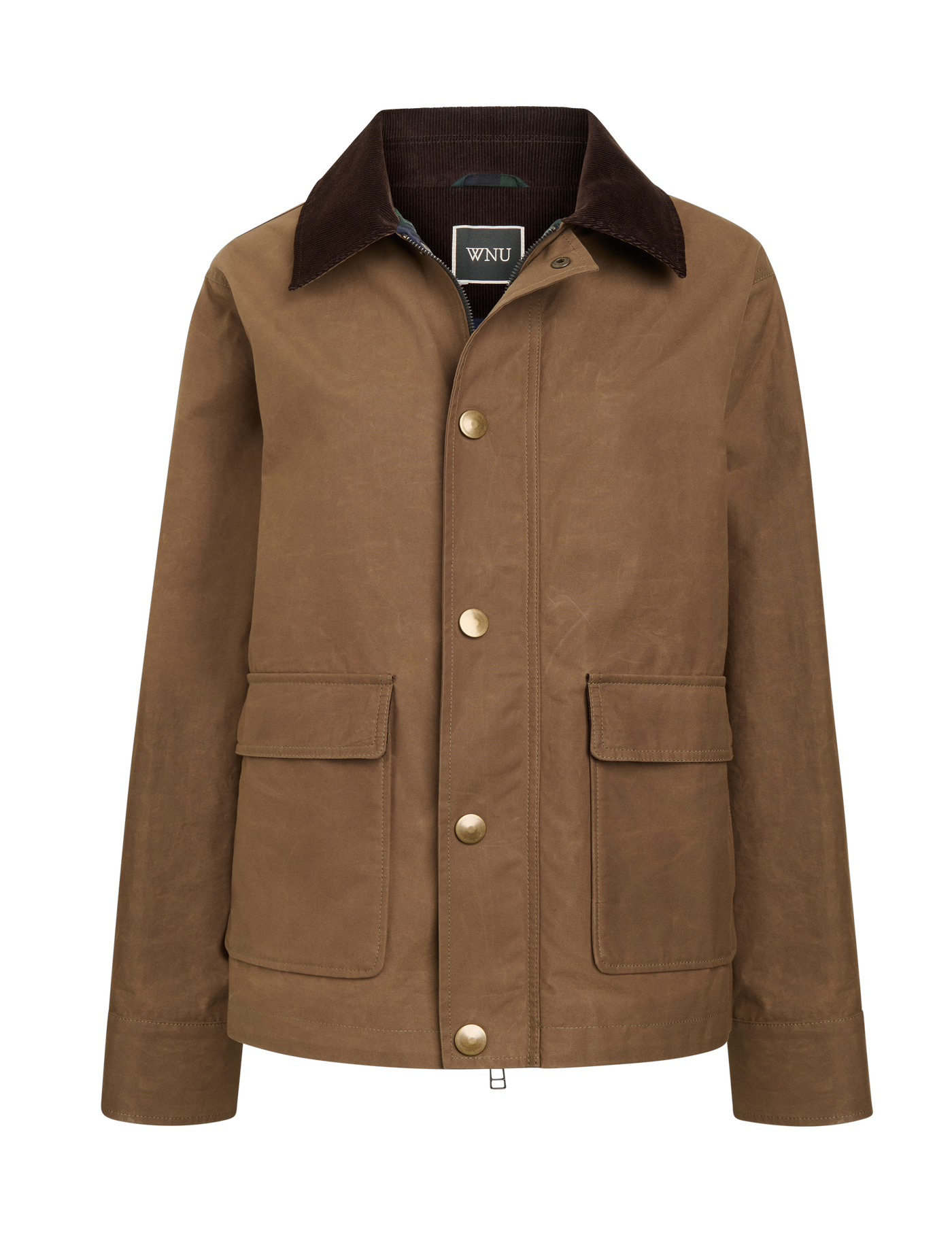 Kent Jacket: Waxed Cotton, Chocolate