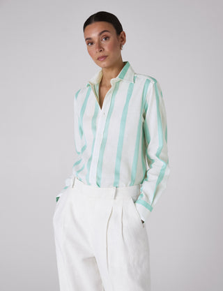 The Boyfriend: Weave, Mint Stripe
