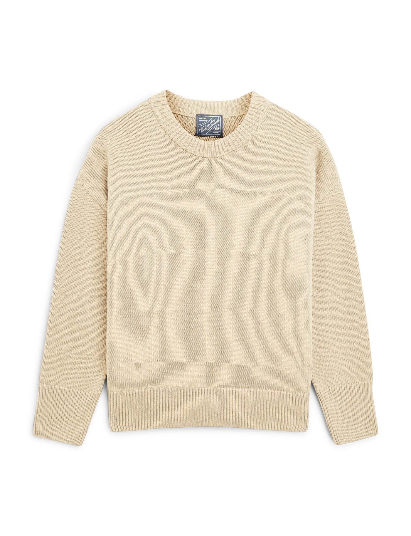 Cornwall Jumper: Cotton, Oatmeal