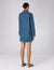 Serge Dress: Denim, Mid Blue