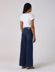 Camden Fitted T-Shirt: Cotton Textured Rib, Off-White