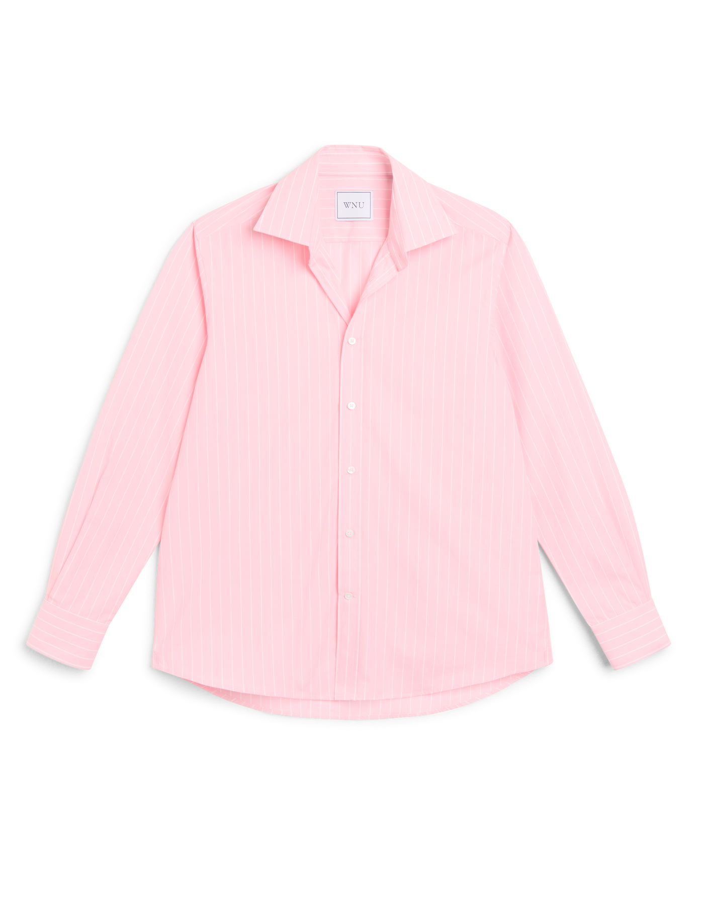 The Set: Fine Poplin Light Pink Stripe Shirt & Court Short