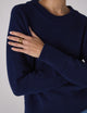 Devon Jumper: Cotton, Navy