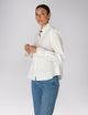 Kew Blouse: Linen, White