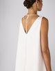 Blenheim Dress: Linen, White