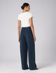 Rampling Trouser: Linen, Navy