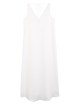 Blenheim Dress: Linen, White