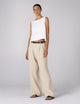 Jackie Top: Linen, White