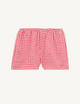The Set: Red Gingham Blouse & Court Short