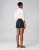 Penn Tailored Short: Linen, Navy