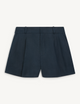 Penn Tailored Short: Linen, Navy