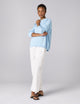 Sennen Jumper: Cotton, Icy Blue x Lucy Williams