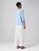 Sennen Jumper: Cotton, Icy Blue x Lucy Williams