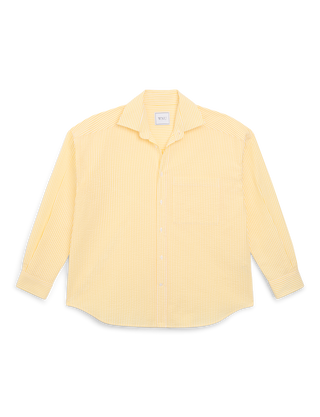 The Weekend: Seersucker, Yellow Stripe