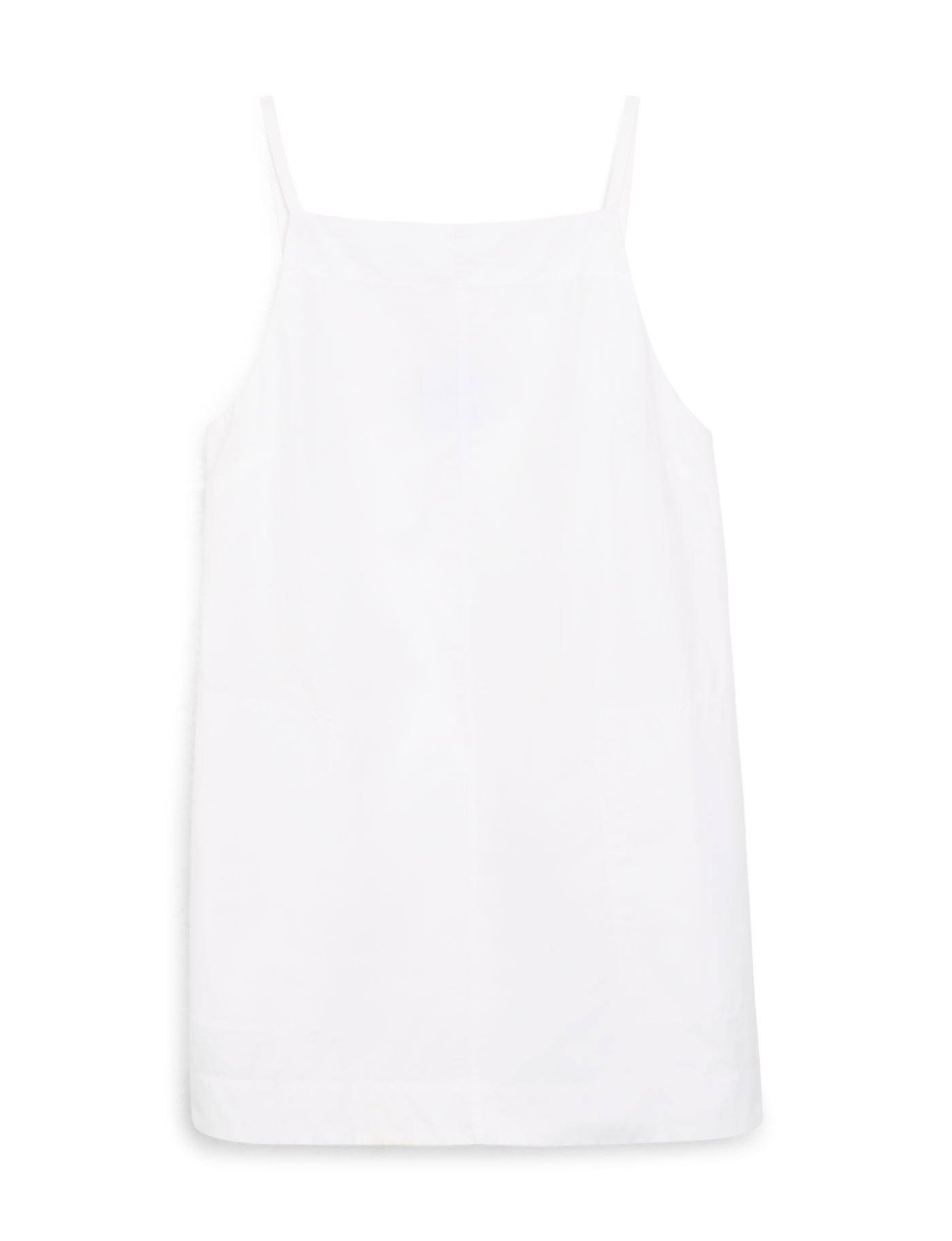 Andros Dress: Fine Poplin, White x Lucy Williams
