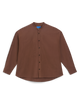 Portlligat Shirt: Fine Poplin, Mocha x Lucy Williams