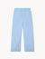 Bay Trouser: Linen, Cornflower Blue