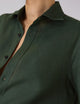The Boyfriend: Linen, Hunter Green