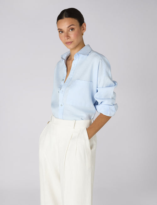 The Weekend: Hemp, Periwinkle Blue